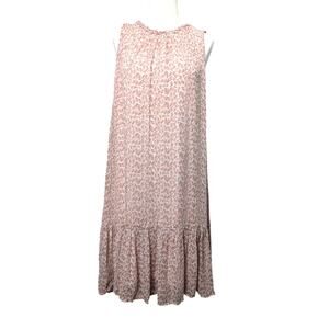 Anthropologie Natalie Flounced Tunic Dress Size S